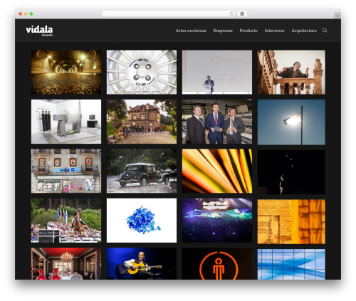 Engage WordPress theme - vidala.es