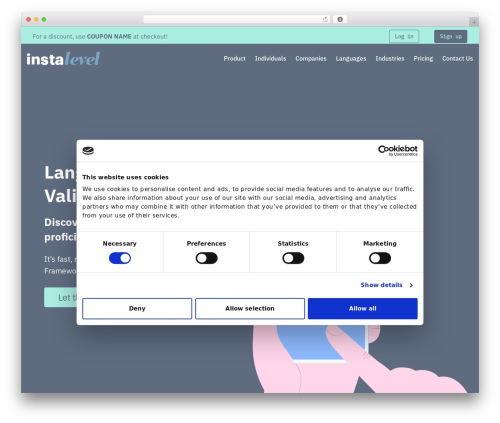 instalevel top WordPress theme - instalevel.org