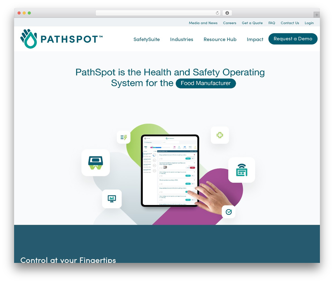 Lambda WordPress page theme - pathspot.com