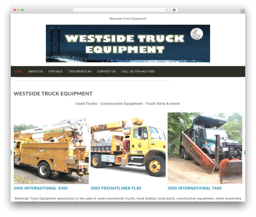 Multicommerce Pro WordPress theme - westsidetruckequipment.com