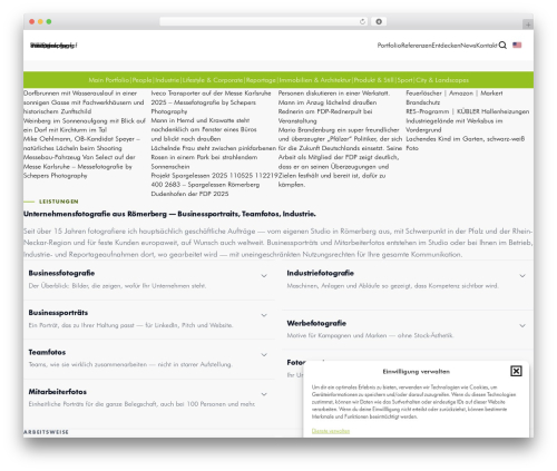 Ai WordPress plugin - schepers-photography.de