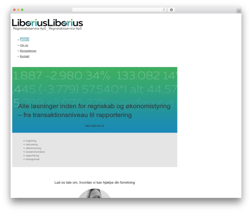 Theme WordPress Liborius - liboriusaps.dk