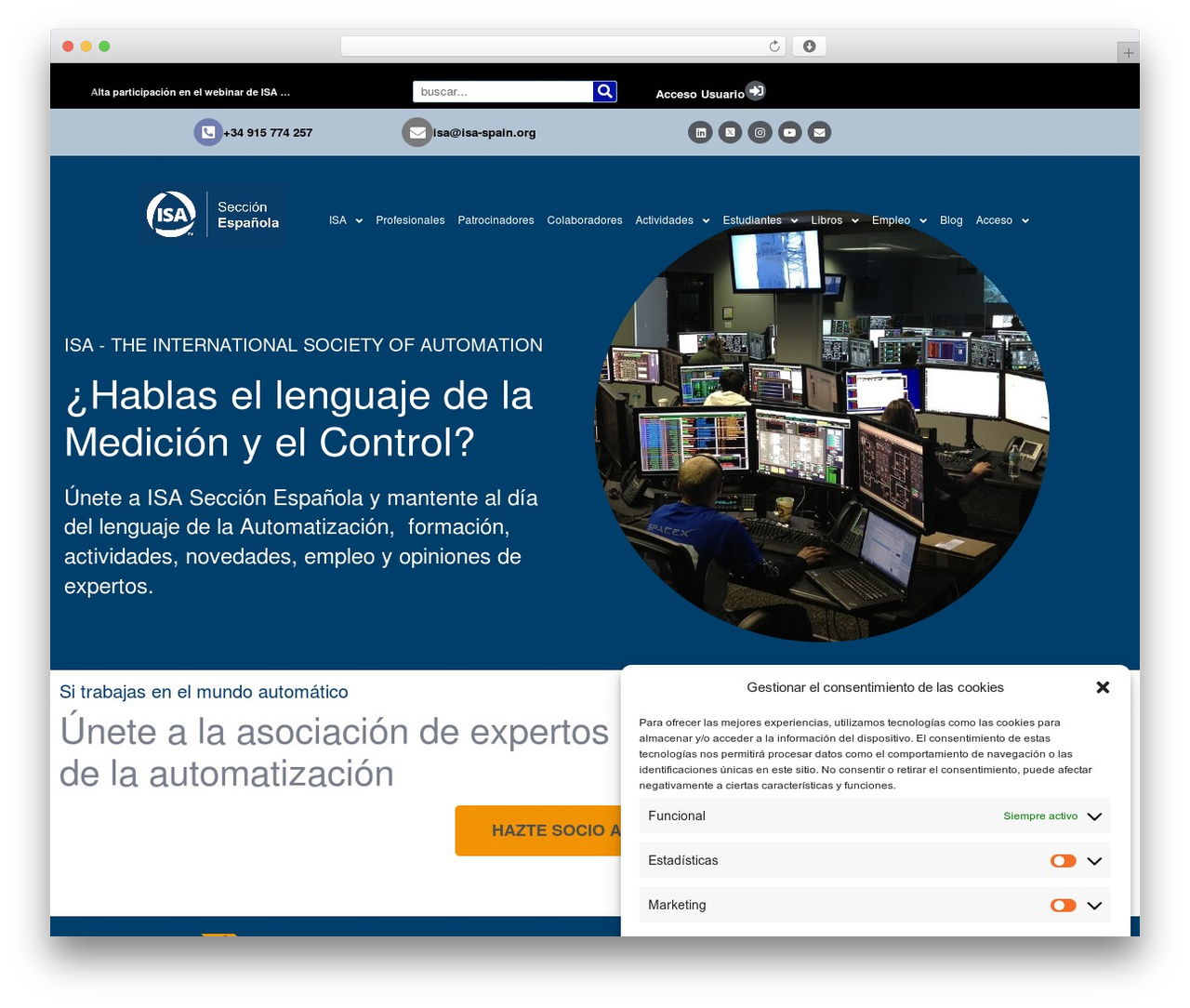 Theme WordPress Hello Elementor - isa-spain.org