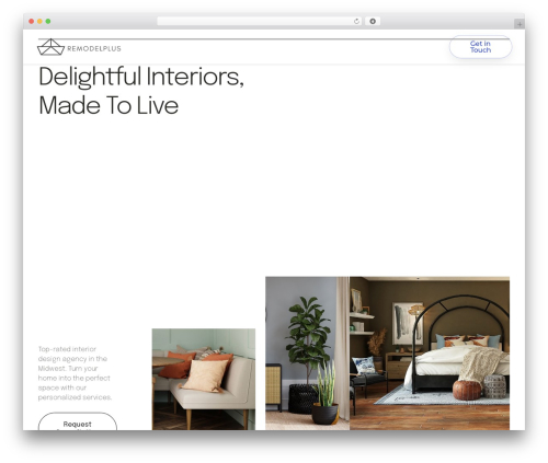 WordPress theme Remodelplus - remodelplus.com
