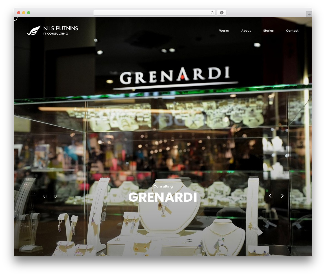 WordPress theme Satelite - nils.digital