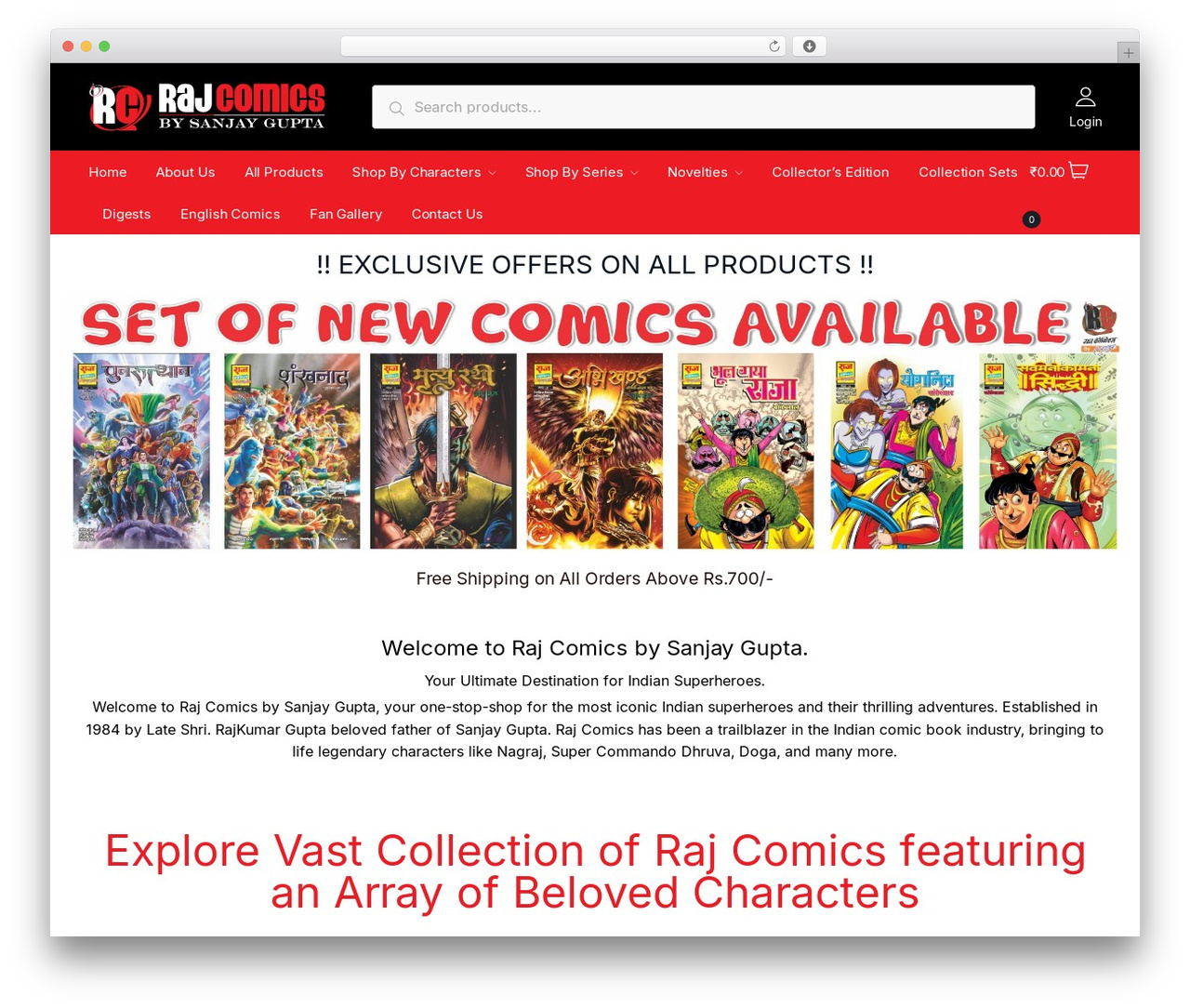 Best WordPress theme Shoptimizer - rajcomicsuniverse.com
