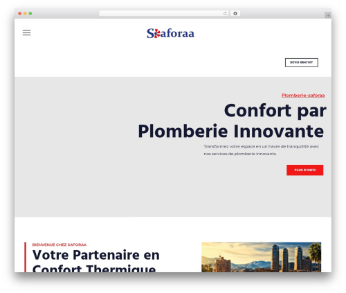 Boldman WordPress theme - saforaa.com