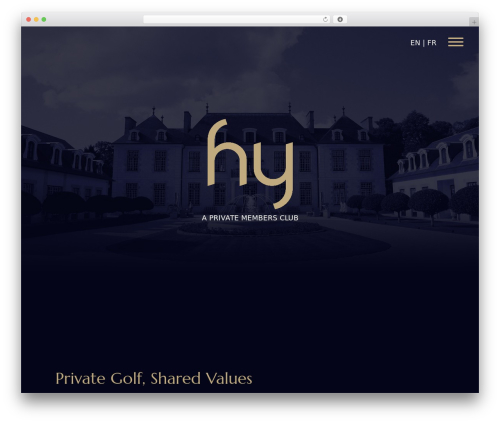 Builder v3.0 WordPress theme - hyclubs.com