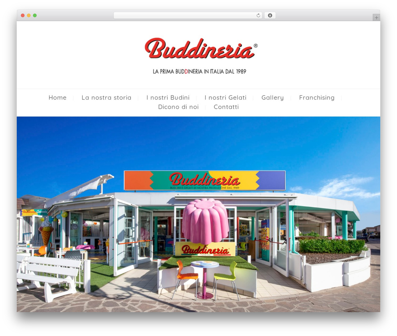 Eis WordPress theme - buddineria.com