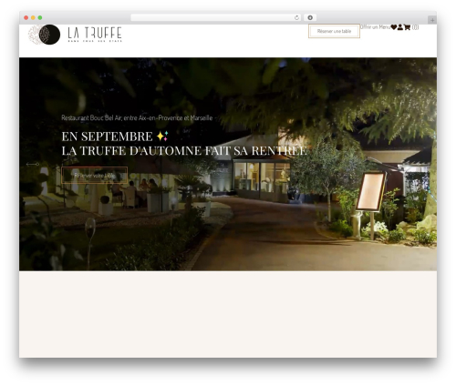 Erica WordPress theme - restaurantboucbelair-latruffe.fr