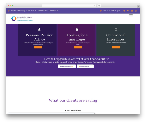 Mentry theme WordPress - ckob.ie