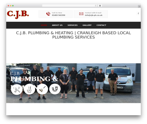 Plumber Zone WordPress theme - cjb-ph.co.uk