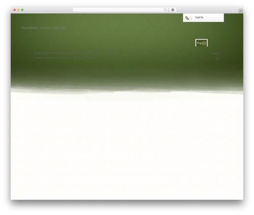 Principle IT Basic Theme WordPress theme - principle-it.com