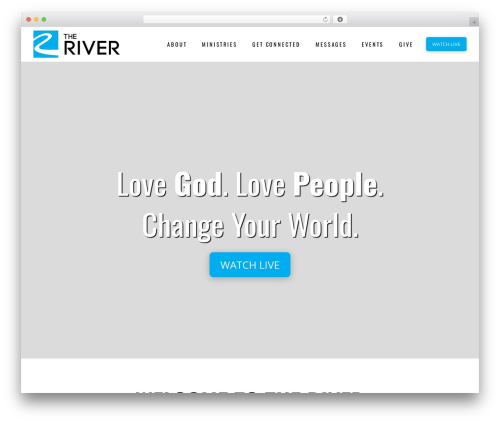 Sermon manager pro WordPress plugin - river.life