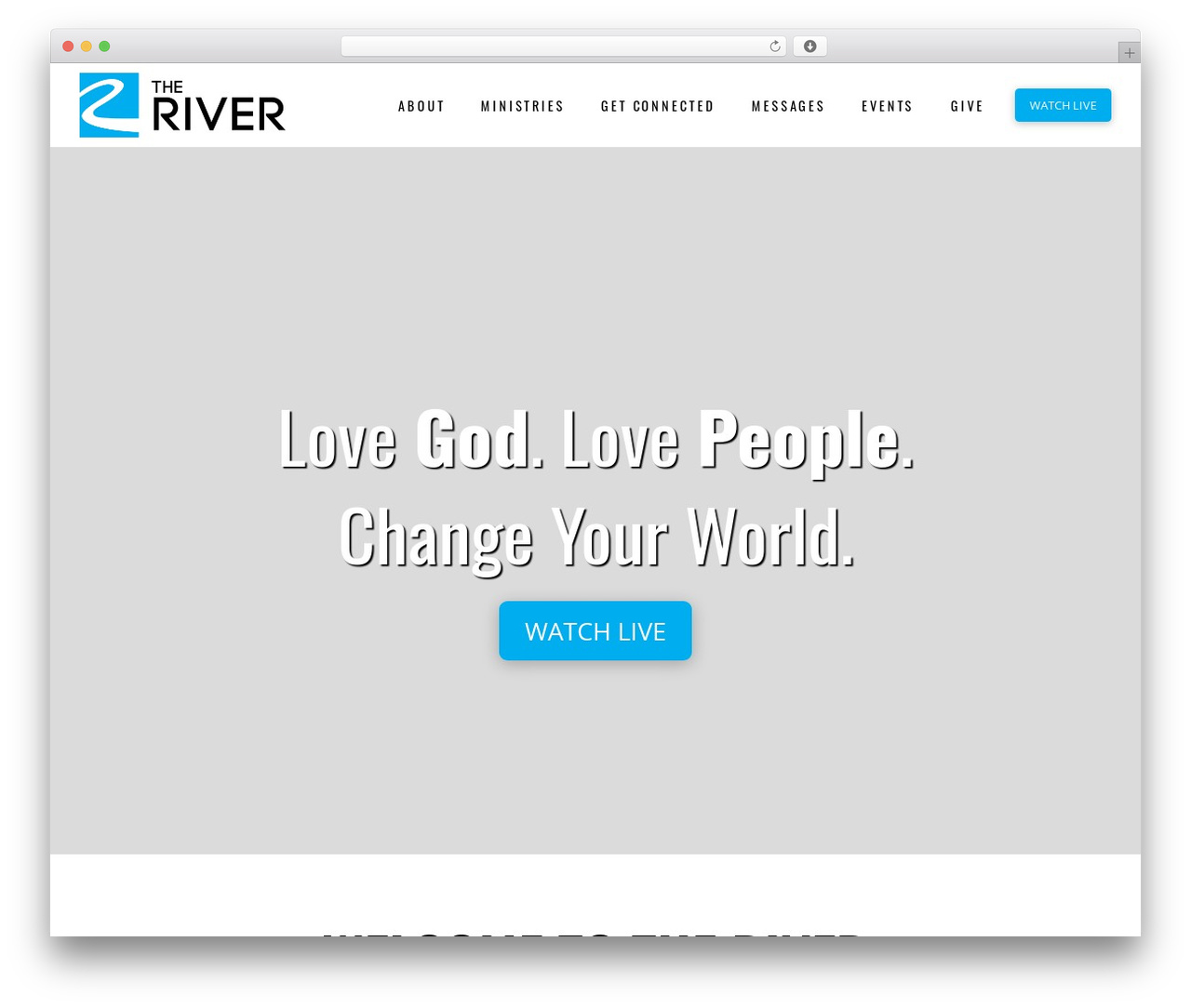 Pro WordPress theme - river.life Pro WordPress theme - river.life