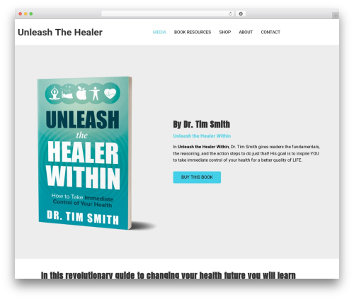 SANDWICH THEME WordPress theme - unleashthehealer.com