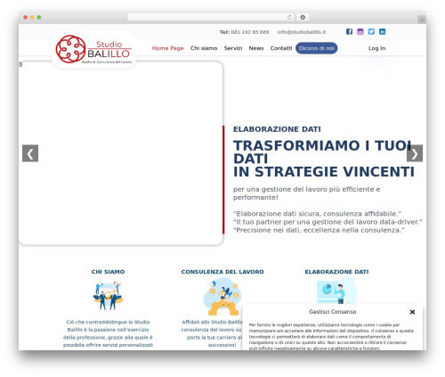Studio Balillo WordPress theme - www.studiobalillo.it