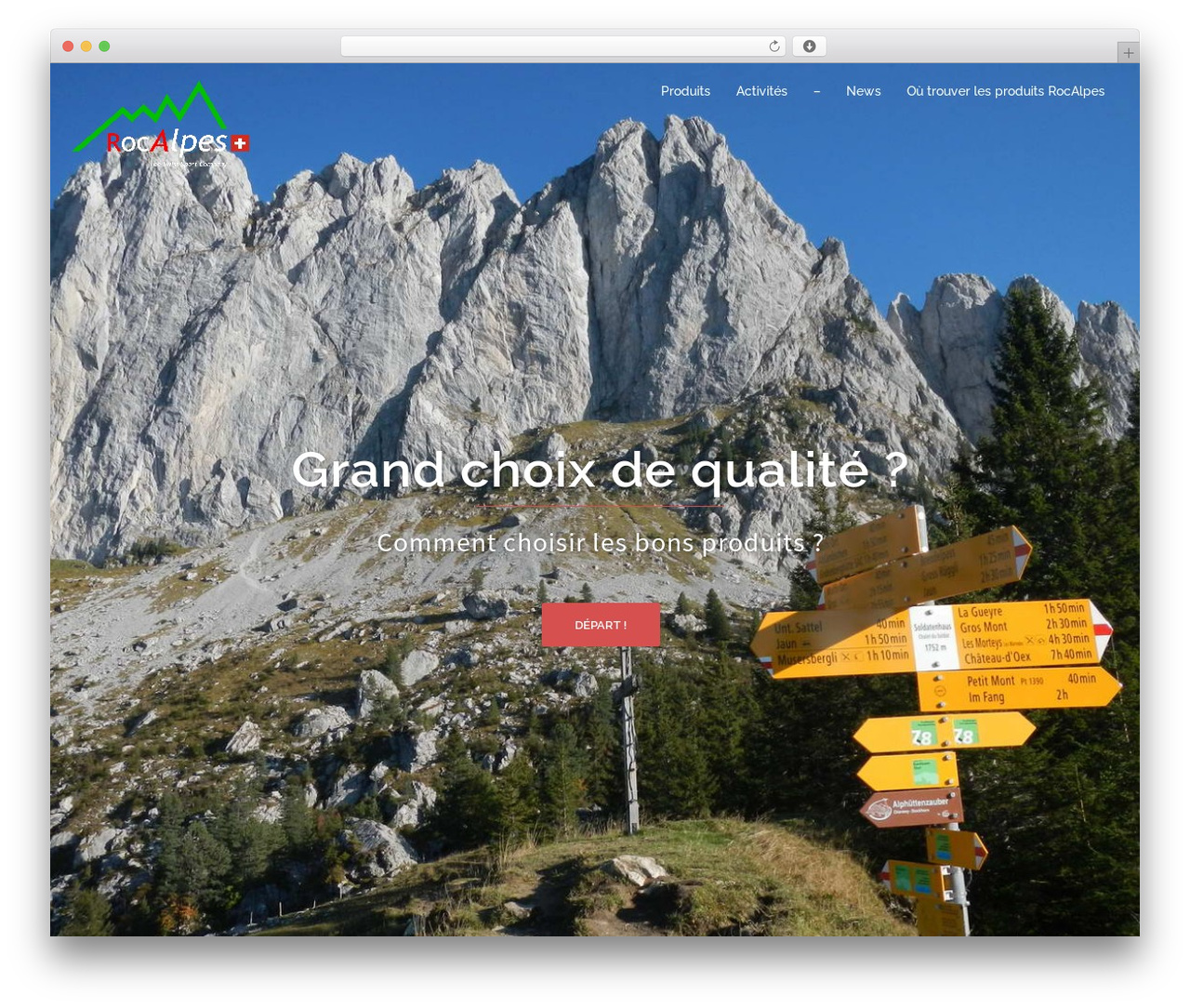 Sydney theme WordPress - rocalpes.com