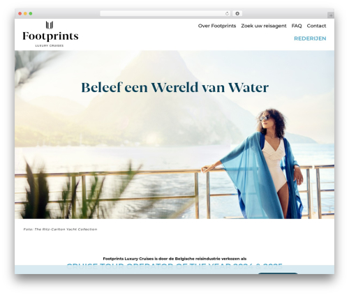 Theme WordPress iSide - footprints.be