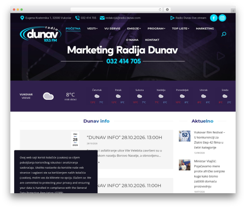 Wp media folder addon WordPress plugin - radio-dunav.com