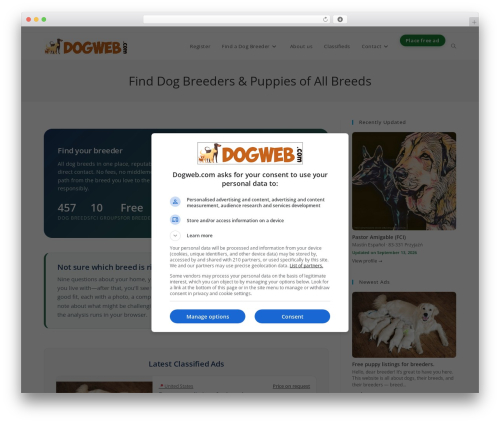 Theme WordPress CL THEME - www.dogweb.com