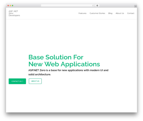Theme WordPress Cynic - aspnetzero.dev