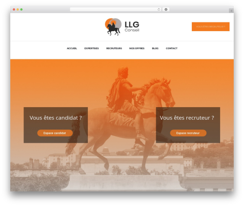 Theme WordPress Human Consult - louislegrandconseil.com