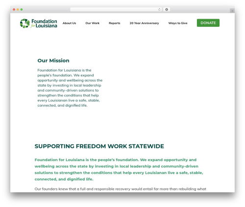 Civist – Petitions and Fundraising (civist) free WordPress plugin - foundationforlouisiana.org