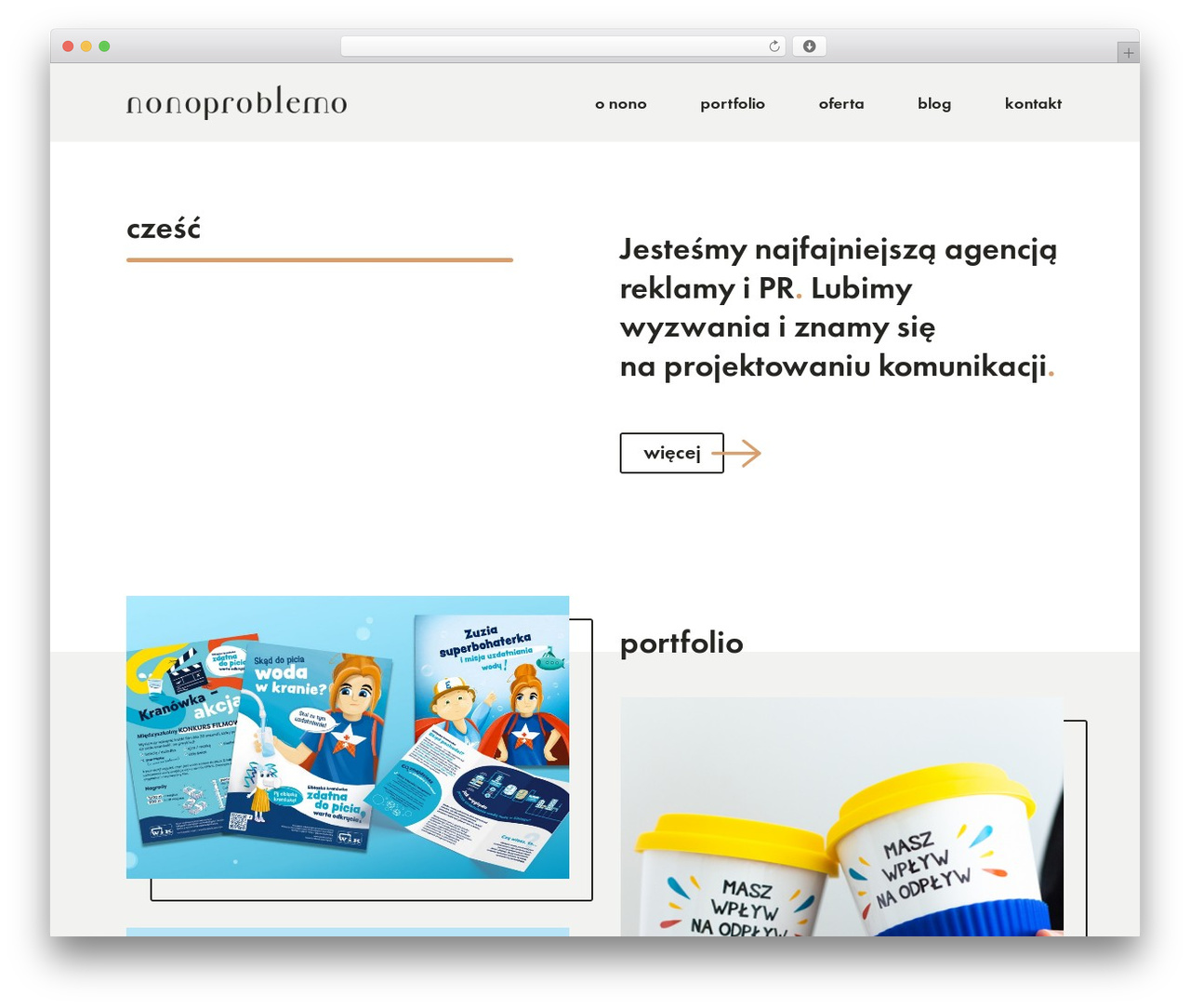 Theme WordPress Nonoproblemo - nonoproblemo.pl