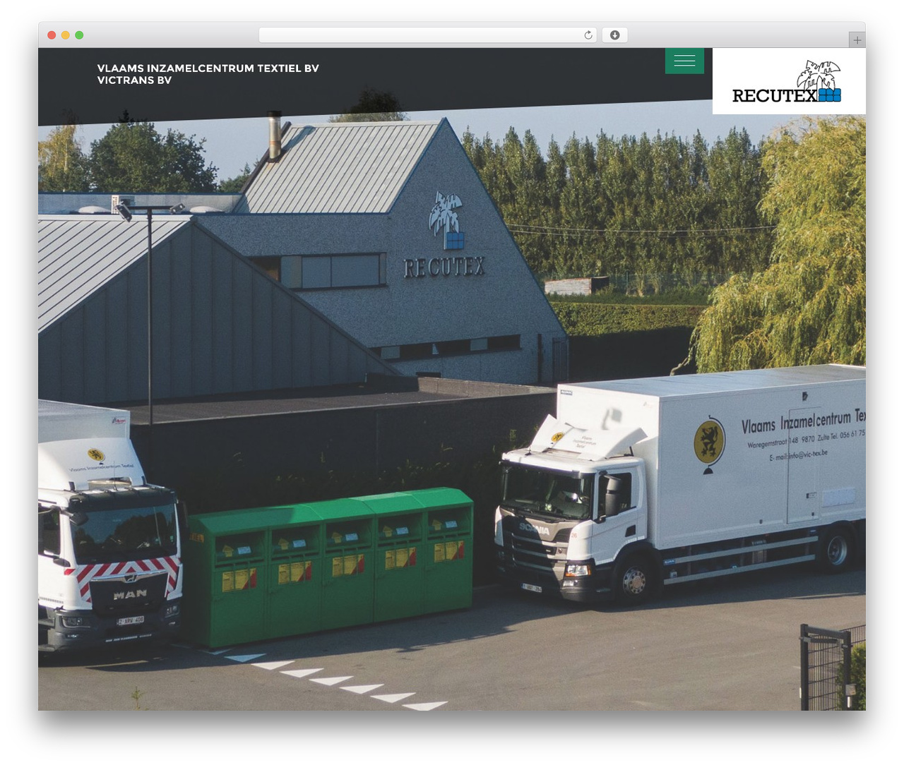 VIC TEX WordPress theme - vic-tex.be
