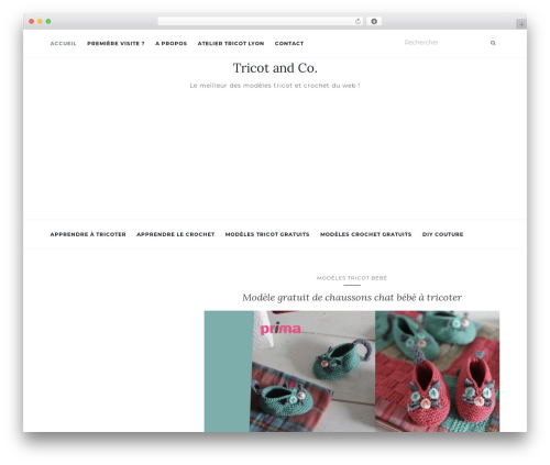 WordPress theme Activello - tricotandco.fr