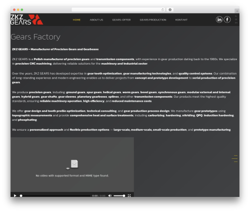 WordPress theme OkiTheme for *** - zkz.net.pl