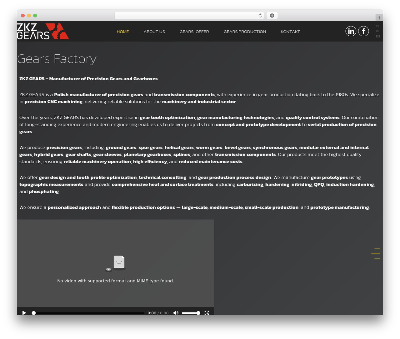 WordPress theme OkiTheme for *** - zkz.net.pl