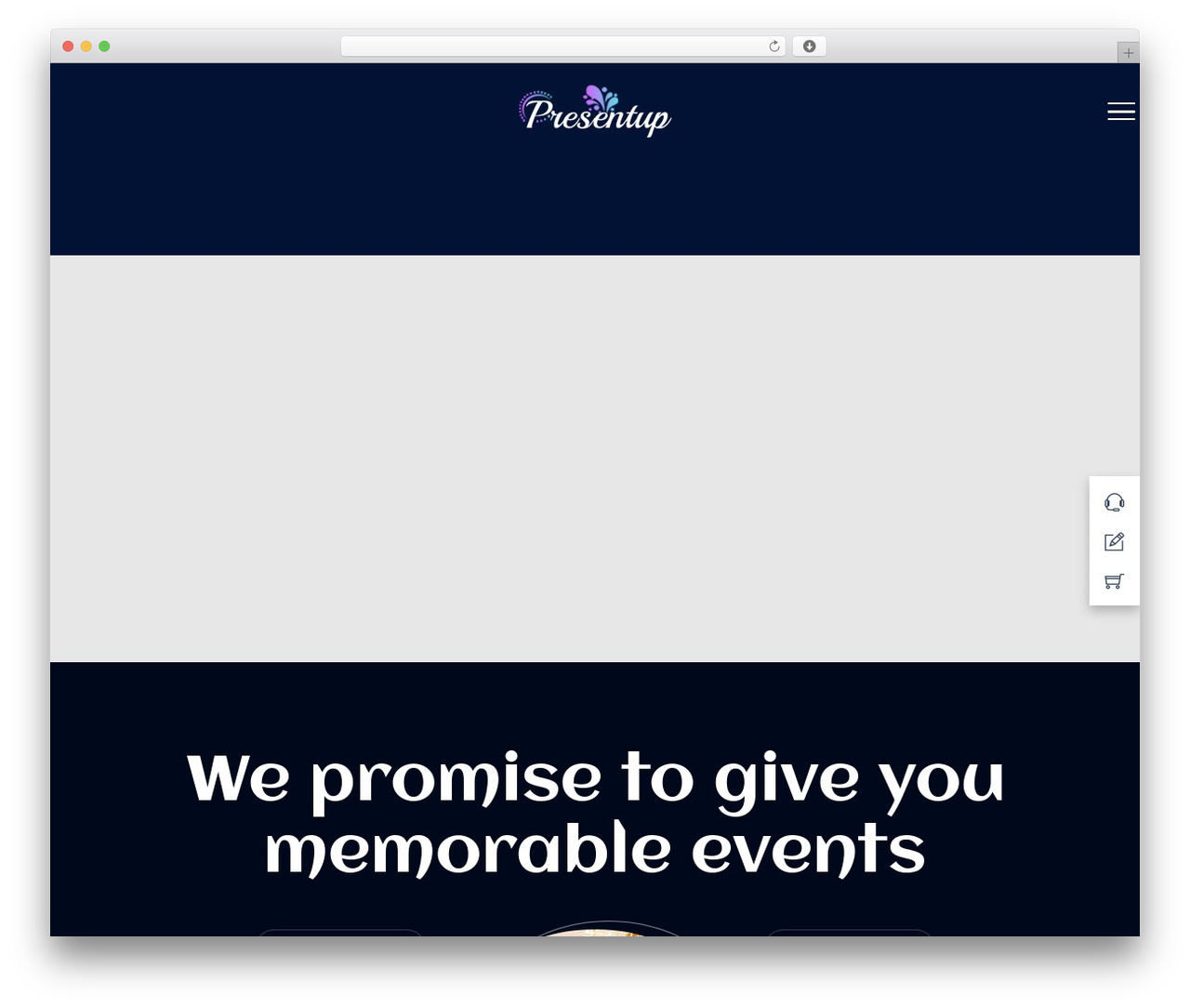 WordPress theme Presentup - preyantechnosys.com/wordpress/presentup-demo3