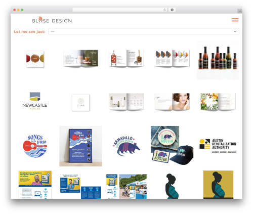 WP theme beeldee - blasedesign.com