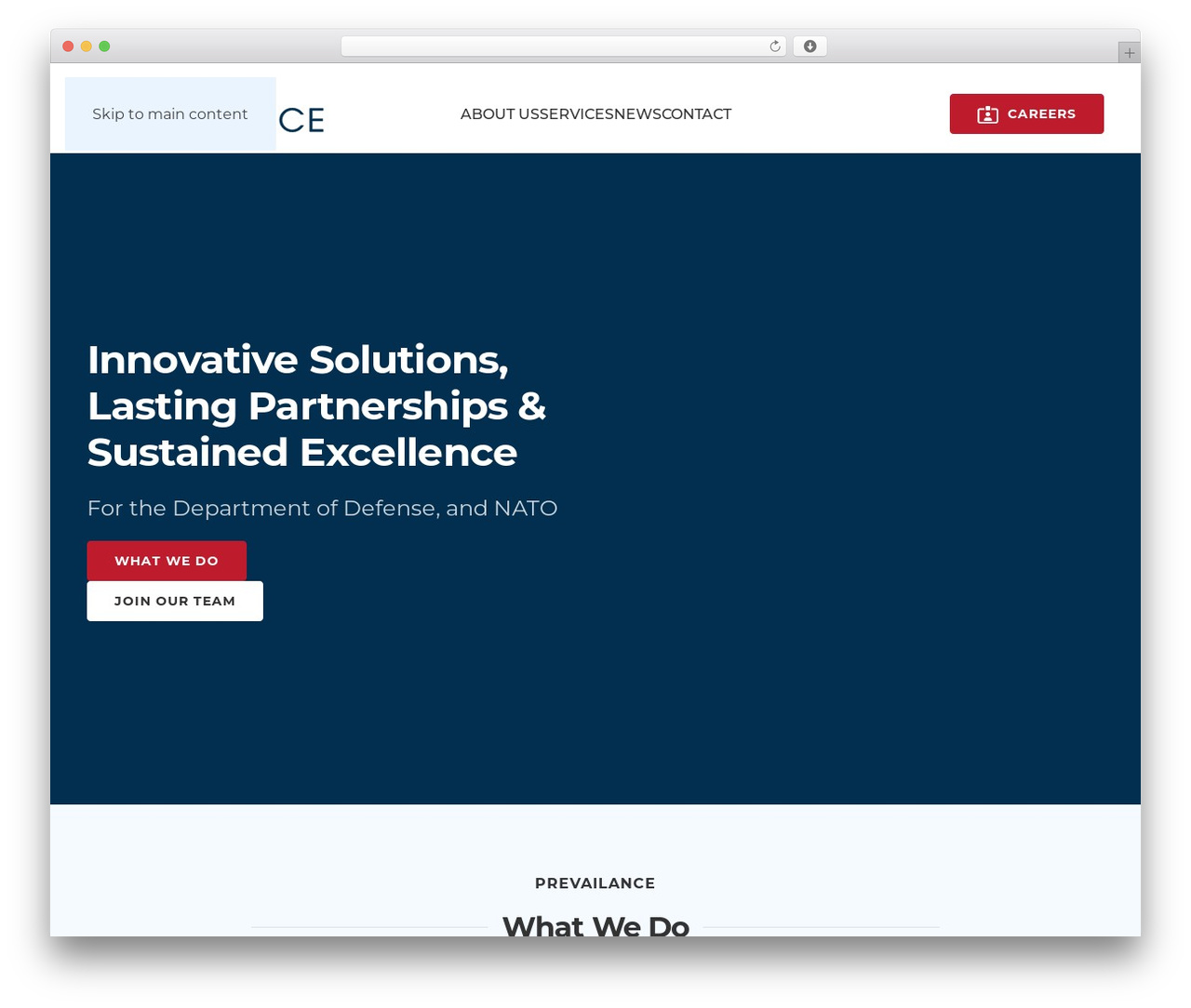 YOOtheme WordPress theme - prevailance.com