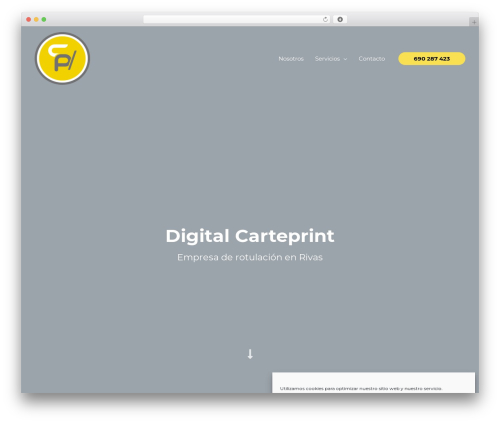 Astra best free WordPress theme - carteprint.com