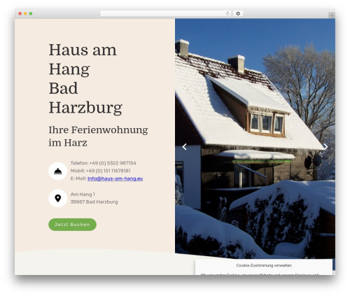 Best WordPress theme Constructor - haus-am-hang.eu