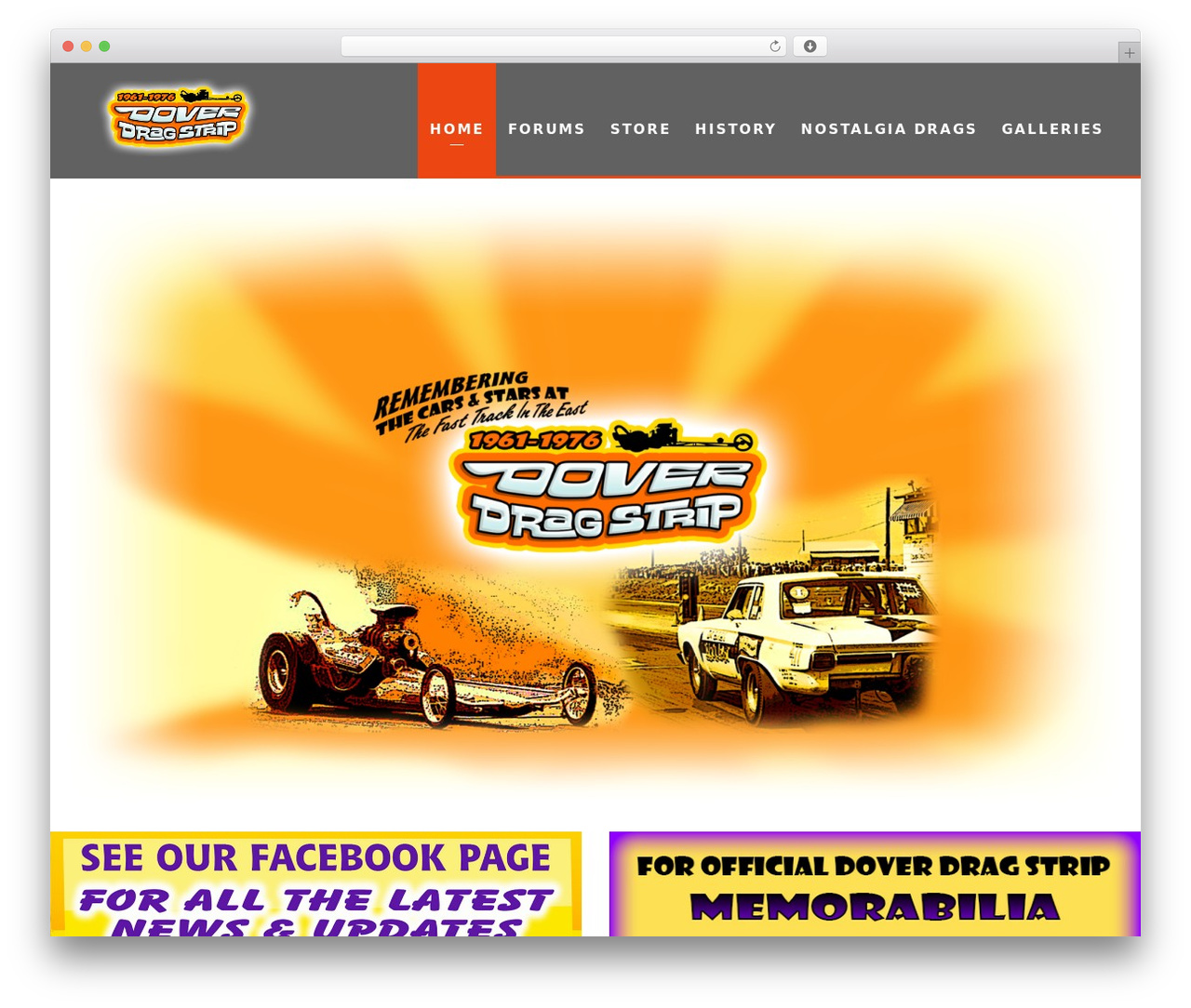 BigSlam WordPress theme - doverdragstrip.com BigSlam WordPress theme - doverdragstrip.com