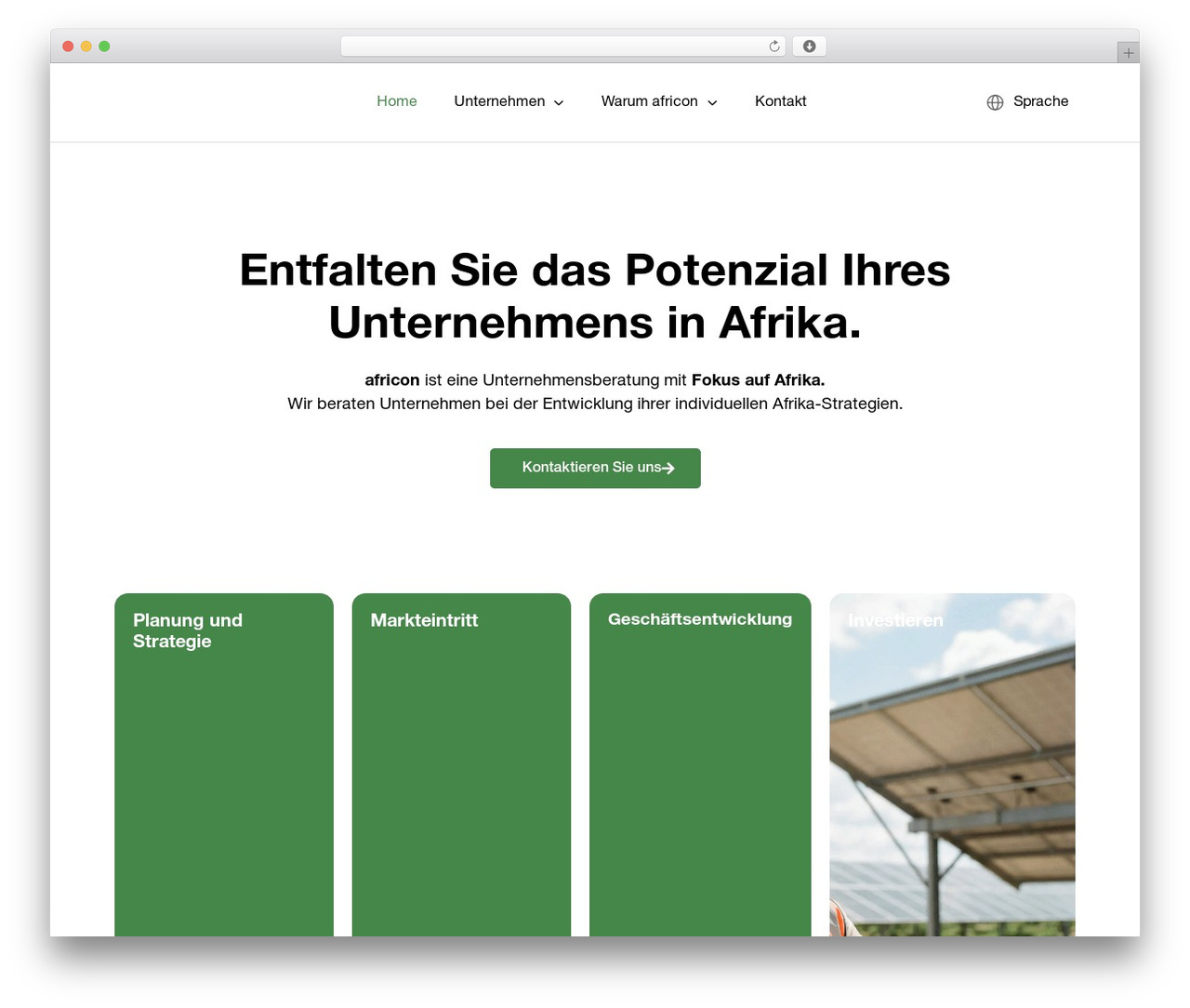 Bootscore WordPress theme - africon.de