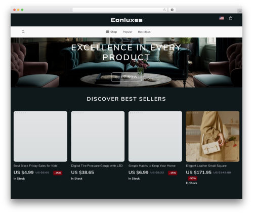 Botticelli theme WordPress - eonluxes.com