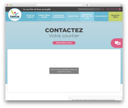 Courtea WordPress theme - courtea.com