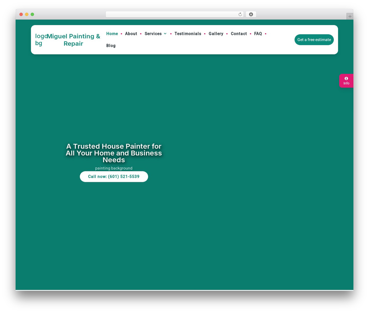 Divi theme WordPress - painterclintonms.com Divi theme WordPress - painterclintonms.com
