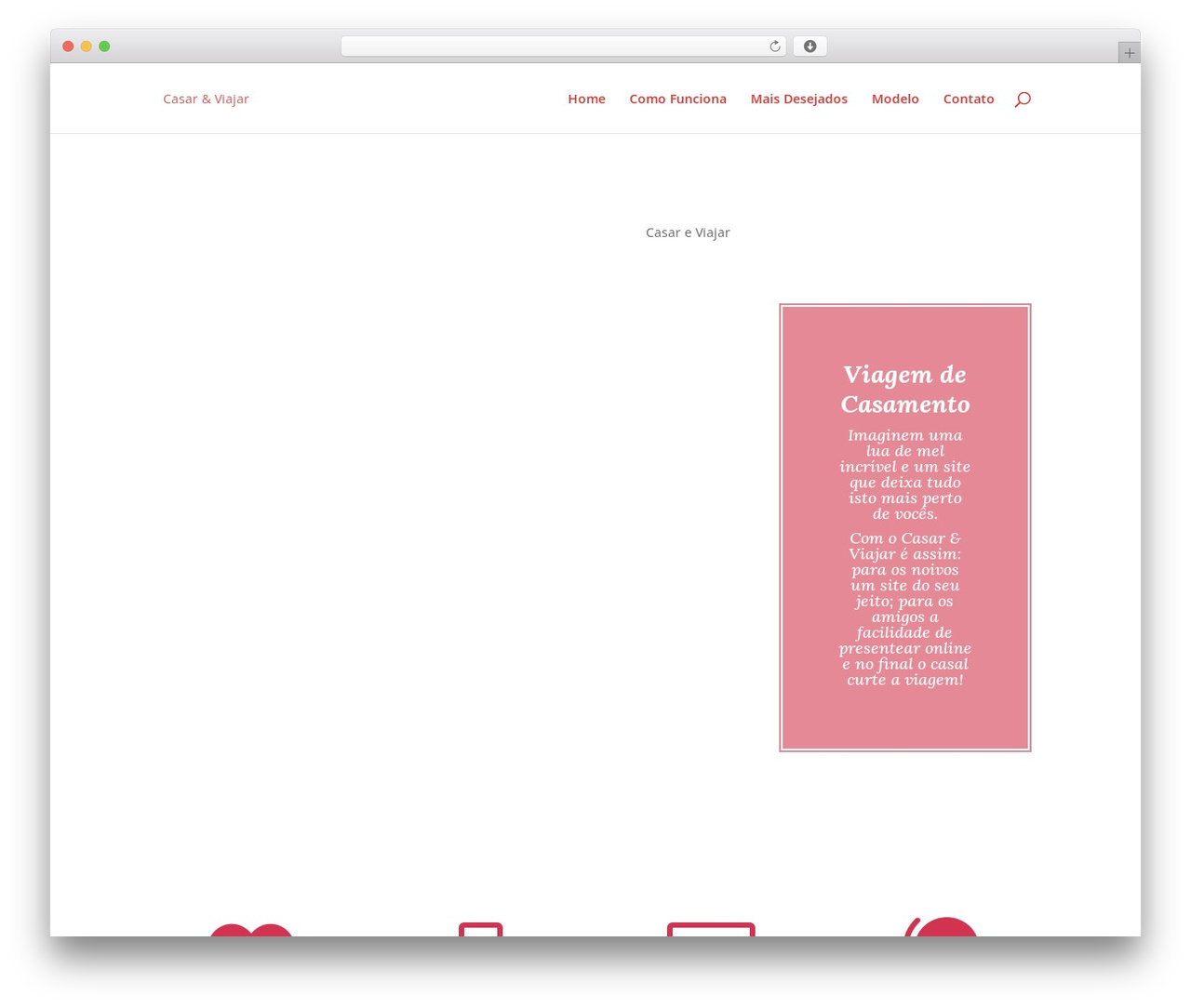 Divi WordPress theme - casareviajar.com