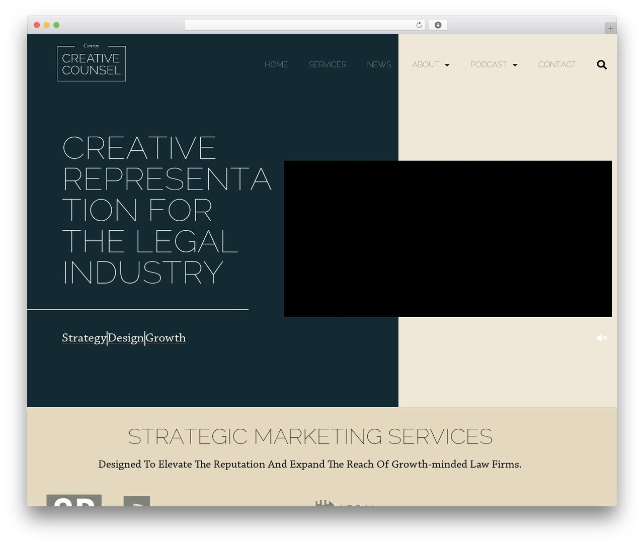 GeneratePress WordPress theme - conroycreativecounsel.com