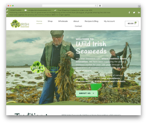 Raven WordPress plugin - wildirishseaweeds.com