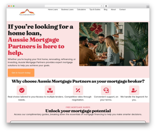 Hello Elementor WordPress theme - aussiemortgagepartners.smartonline.com.au