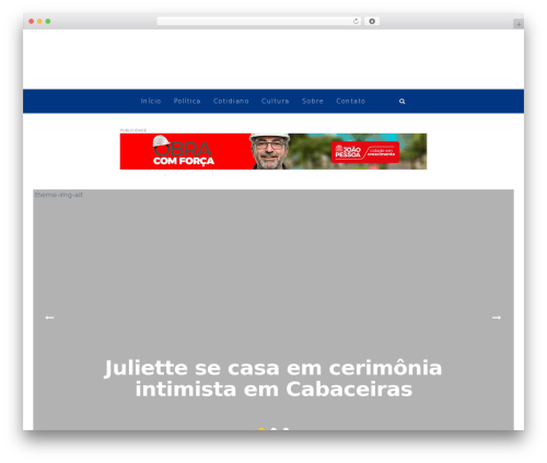 Krunk WordPress theme - www.blogdobrunolira.com.br