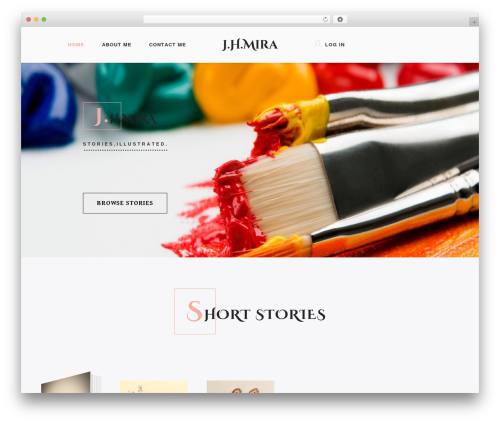 Odrin WordPress theme - jhmira.com
