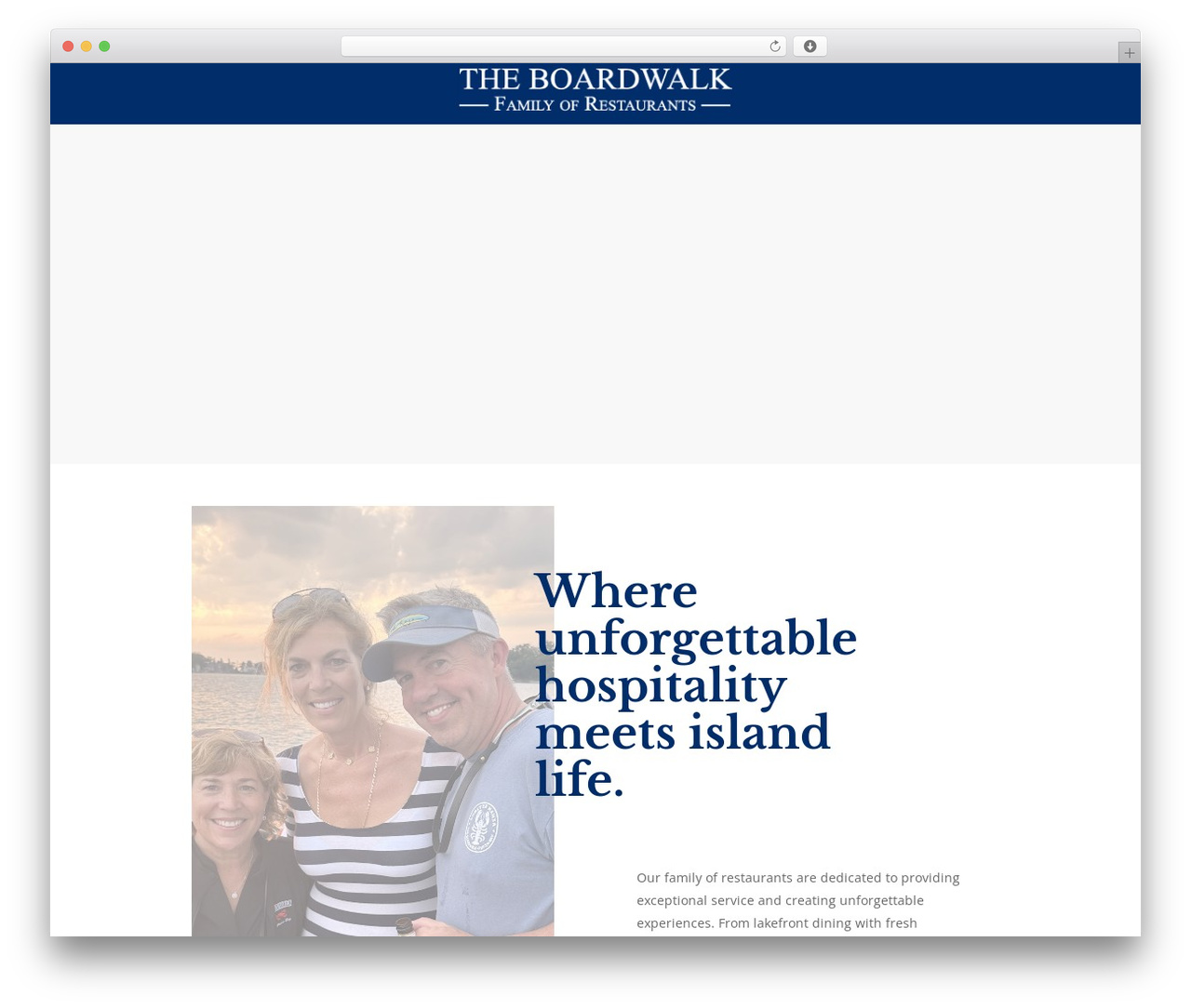 Salient WordPress theme - boardwalkfamilyofrestaurants.com